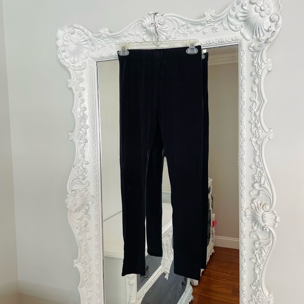 Maison Martin Margiela MM6 Black Stretchy Leggings Pants